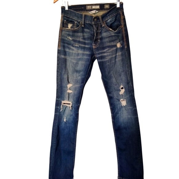 BKE Jake Denim Distressed Jeans Size 29 L - Picture 1 of 16